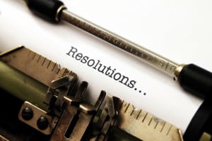 typing the word resolutions
