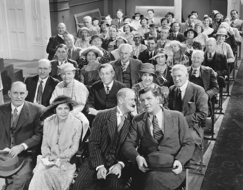 vintage theatre audience