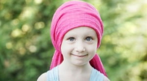 girl with brain cancer