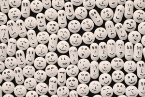 pills with faces