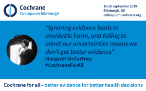 Margaret McCartney quote: "Ignoring evidence leads to avoidable harm, and failing to admit our uncertainties means we don't get better evidence"